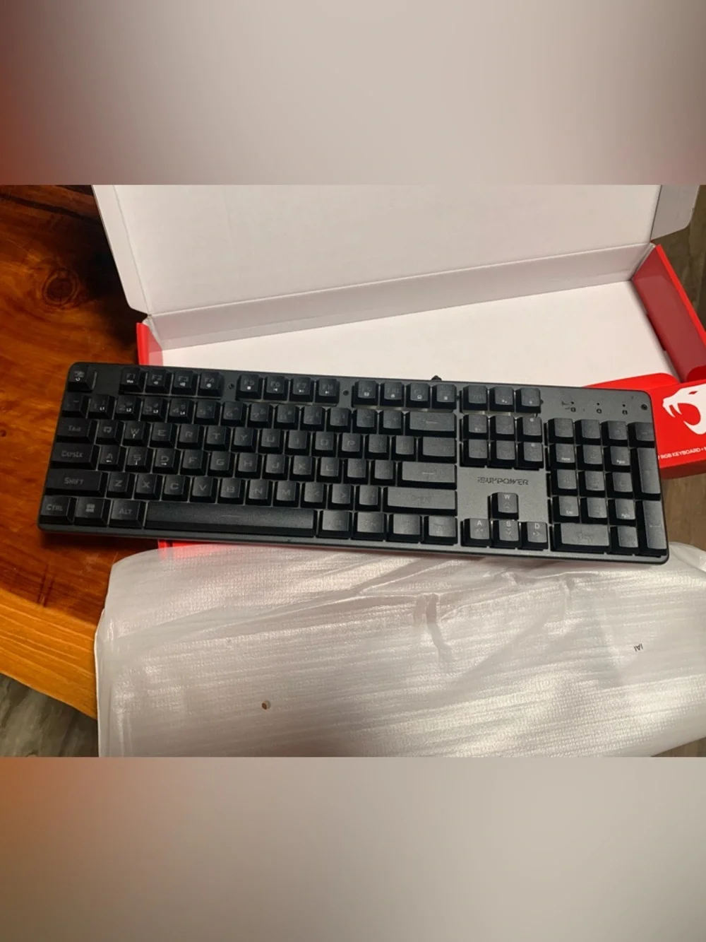 iBUYPOWER Chimera KM7 RGB Keyboard + Mouse Combo - Black with RGB
